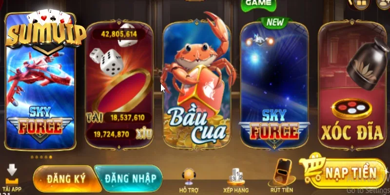 SUM VIP uy tín, cung cấp nhiều game hay SUM VIP uy tín, cung cấp nhiều game hay
